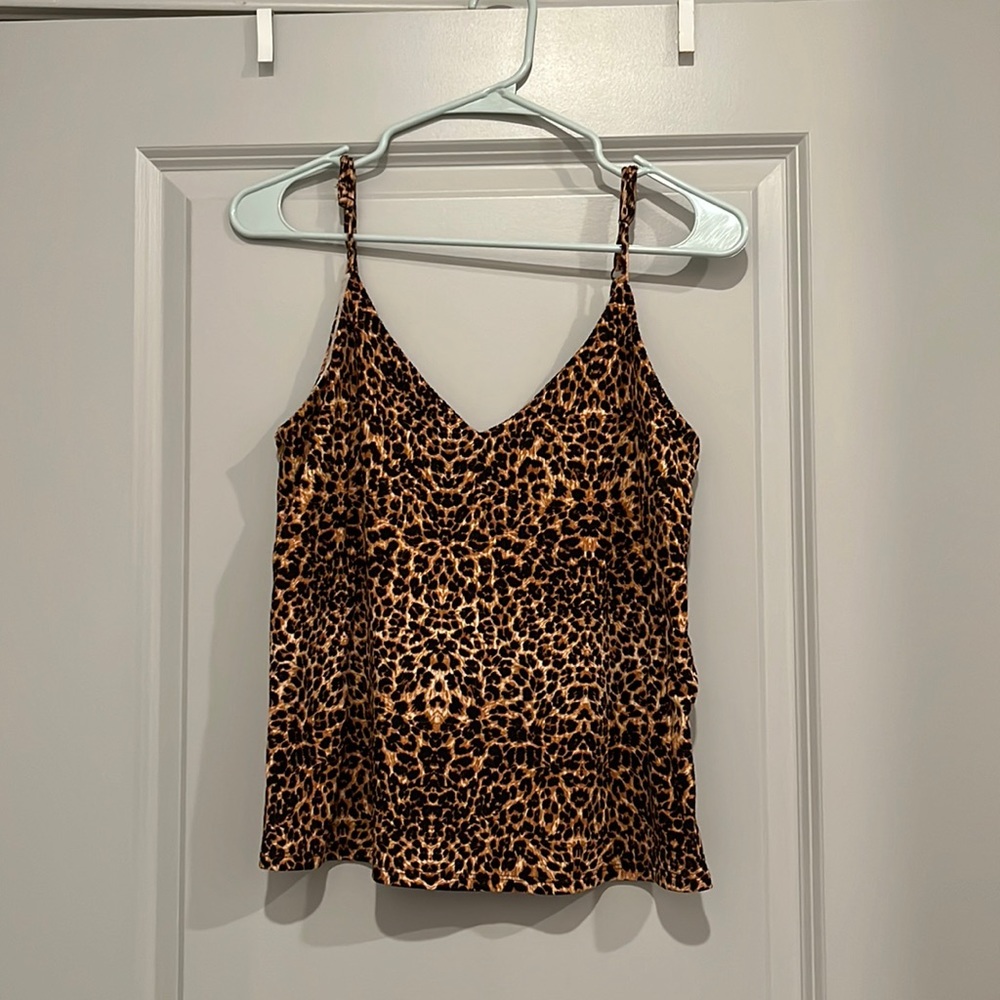Leopard print Nine Britton cami, size small